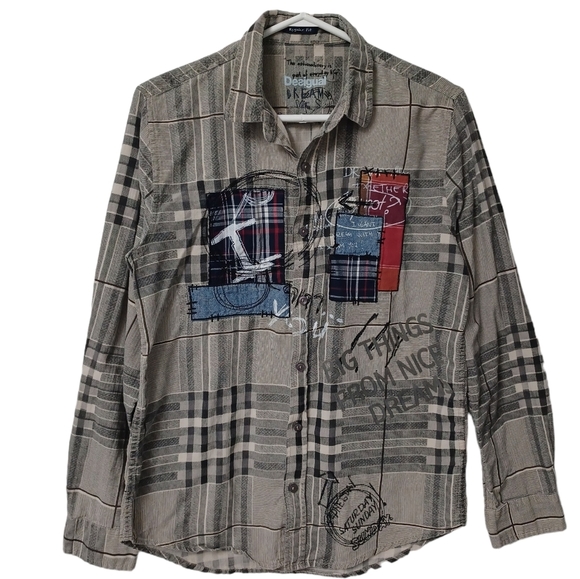 Desigual Other - 𝅺Desigual button down plaid shirt